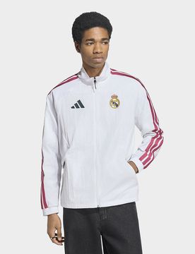 Mens Giacca Home Anthem Real Madrid - Bianco, bianco bianco Uomo taglia 2XL