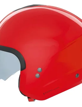Casco Moto Jet N20-2 CLASSICO NOBILE 307 Rosso Lucido taglia XL - Nolan - FashionsVida