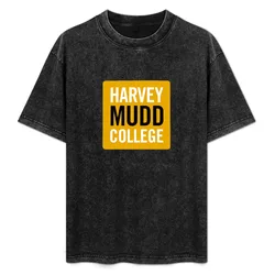 Harvey Mudd College T-Shirt Basic Solid Color Casual Tee Shirt