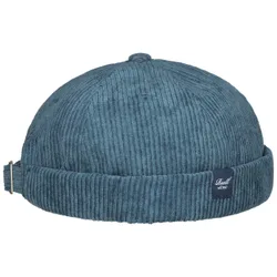 Corduroy Docker Hat by - blue - Size: One Size