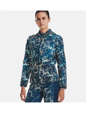Ua storm outrun cold jacket CHAQUETA RUNNING MUJER Azul (L)
