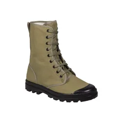 Französische Canvas Commandostiefel 9-Loch - 39 Herren 39 adult