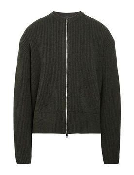 Strickjacke Herren Militärgrün L Herren