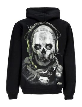Felpa Cappuccio Uomo Call Of Duty Hoodie Black