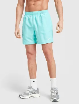 Swim Essential 5" Volley Shorts - Herren, Blau - male - Size: XS - Nike - FashionsVida