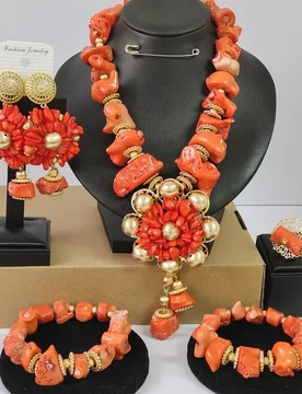 Nigeria Coral Bead For Wedding Set Natural Original - Aliexpress - FashionsVida