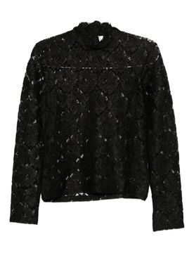 High Turtleneck with Center Back Zip - Size 34