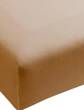 Sábana bajera de jersey BELLA DONNA 140/200 cm - 160/220 cm Champiñón beige - Formesse - FashionsVida