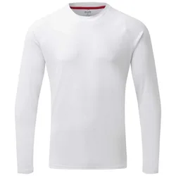 Tec Uv Long Sleeve T-shirt White M Men