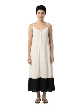 Vestito Lungo Senza Maniche Thecia True Black L