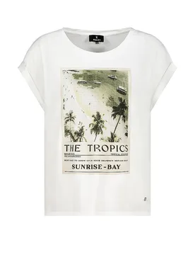 MONARI T-Shirt creme 38 damen - monari - FashionsVida