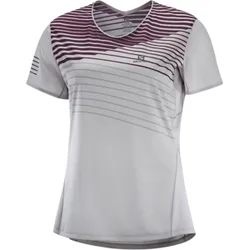 SALOMON SENSE TEE W Damen Grau XS