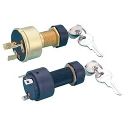 Ignition Switch 12v- 12a Black One Size unisex