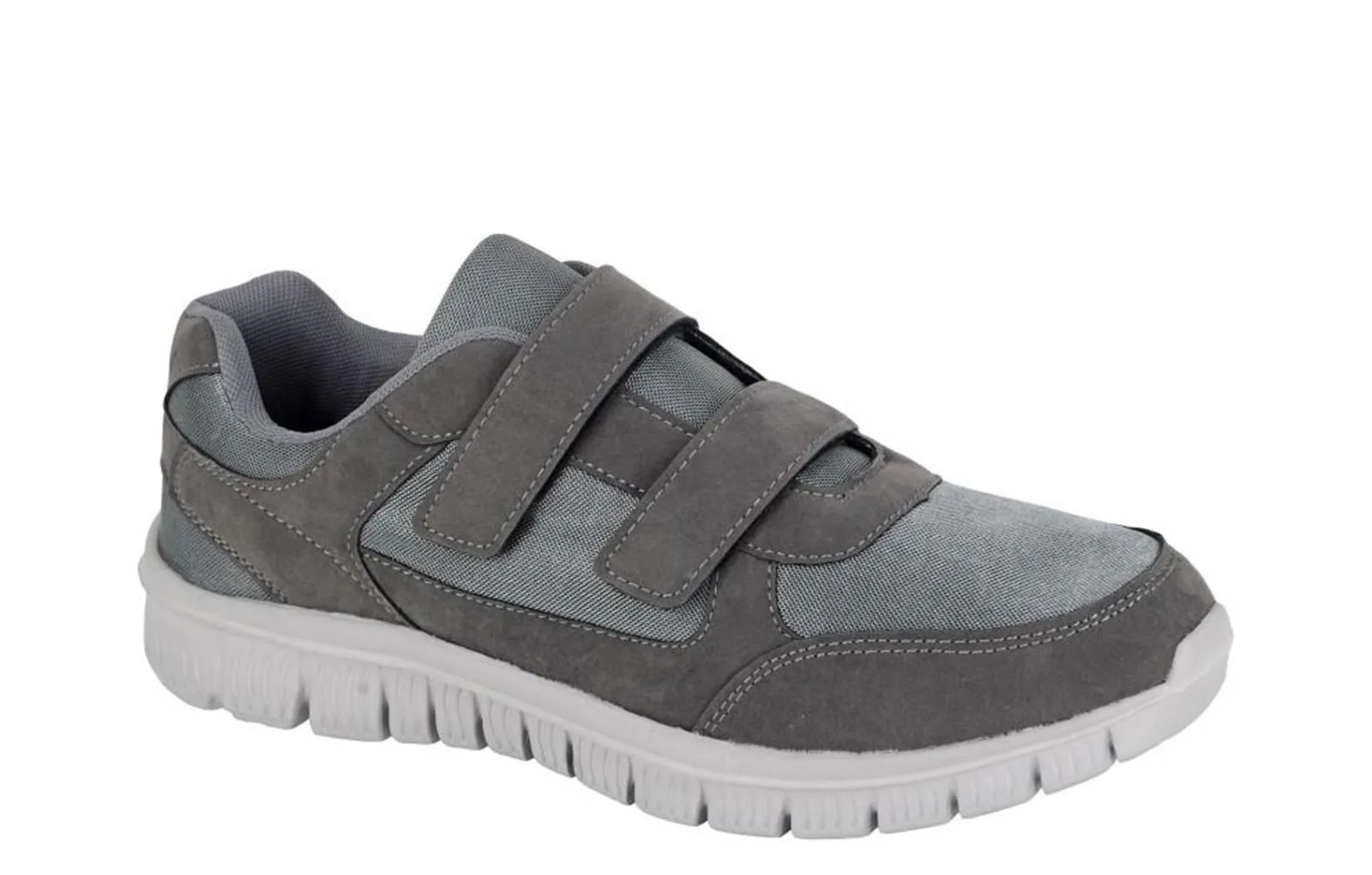 Viking Mens Trainers - Grey Textile - Size Uk 10 - DEK - FashionsVida