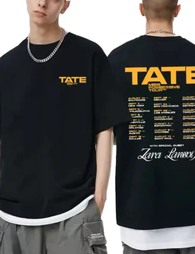 Singer Tate Mcrae Miss Possessive World Tour T Shirts Men's Women Clothing Short Sleeve Fashion T-shirt Male Oversized T-shirts - Aliexpress - FashionsVida