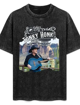 Tonky Honk Music Mike Self T-Shirt Big and Tall Crew Neck Tee - Aliexpress - FashionsVida