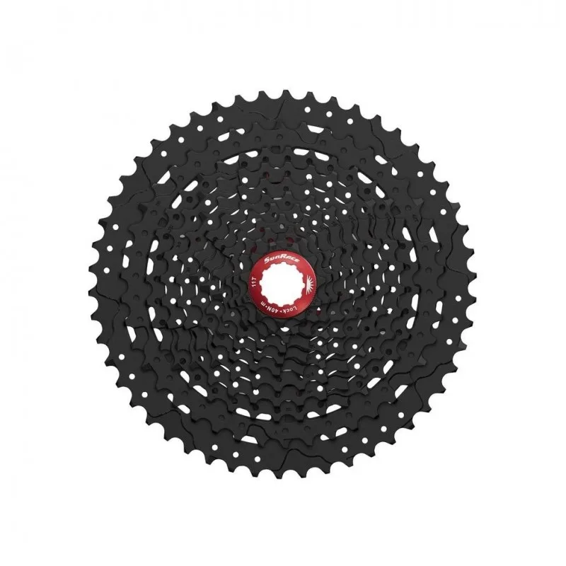Cassetta pignoni MTB MZ903 11-51 BLACK 12 v - SunRace - FashionsVida