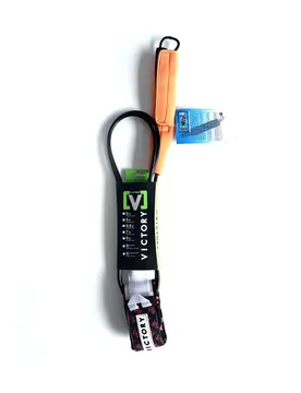 Leash De Surf School Matt Black 8´ unisex