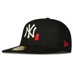 FIFTY Unisex - Cappellini Nero - Taglia 7 5/8 - Algodón 7 5/8