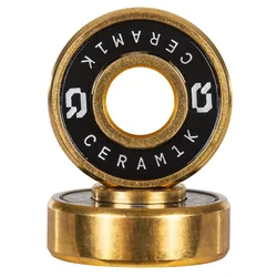 Décoder Le Roulement Ceram1k 12 Pièces Gold / Black Balls One Size unisex