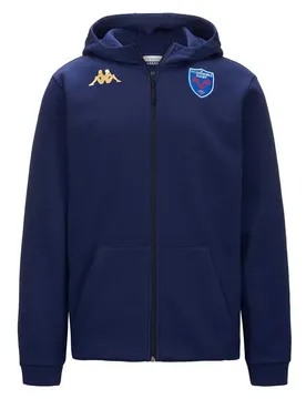 Sweat-shirt à Zip Giordizi Blue Marine M