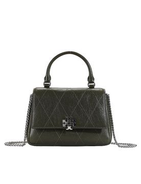Ledertasche - Henkeltasche CHARLIE olive damen