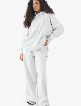 Womens Dsgn Label Straight Leg Jogger - Grey Cotton - Size X-Large - Boohoo - FashionsVida