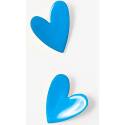 Pendientes corazón esmalte