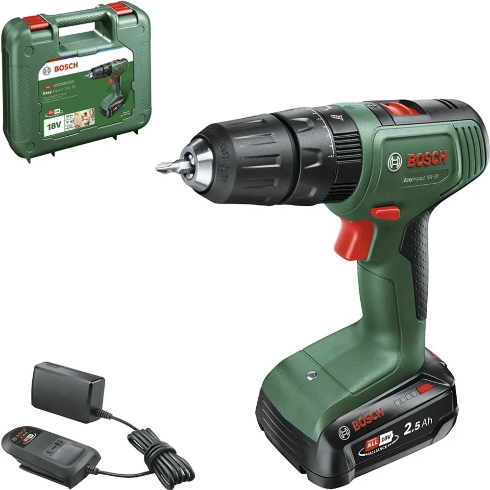 Taladro percutor 18V EasyImpact 18V 38 - Bosch - FashionsVida