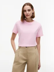 XL TH SCRIPT REG C-NK SS TEE female