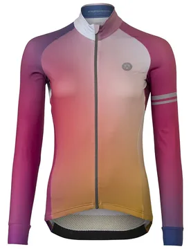 Maglia A Maniche Lunghe Gradient Performance Multicolor - AGU - FashionsVida