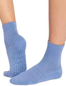 Chaussettes Aria Tec Pilates Grip Soft Blue EU 36-38 1/2