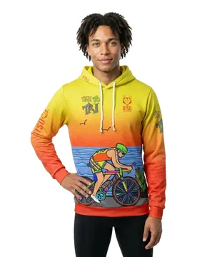 Sweat à Capuche Time To Tri Bike - OTSO - FashionsVida