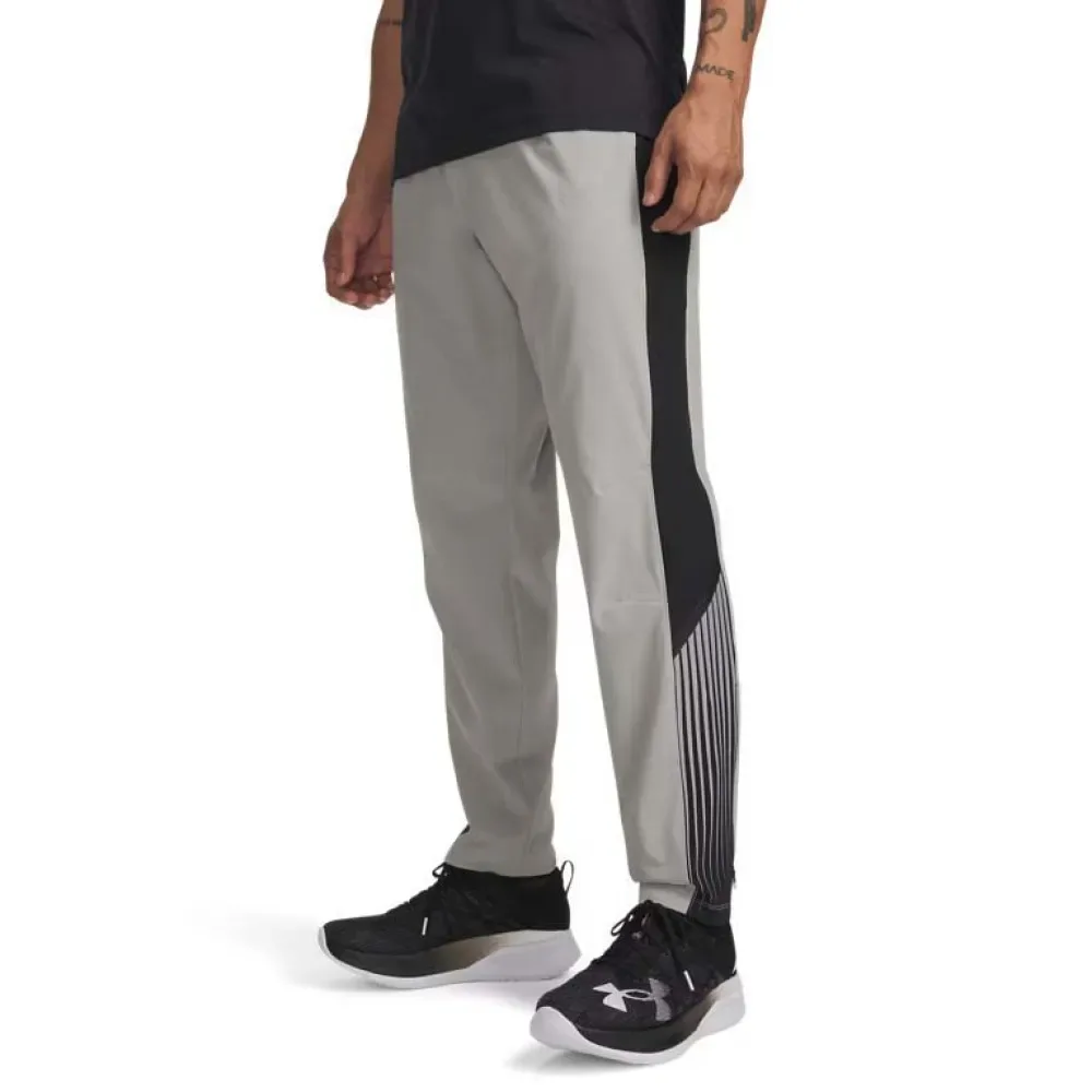 Pantaloni Velociti Storm Grey XL - Under armour - FashionsVida
