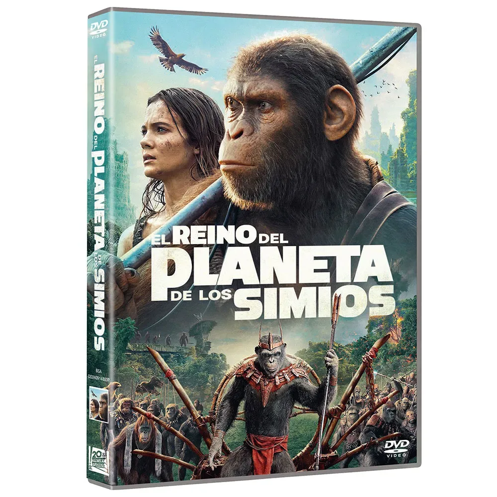 Dvd El Reino Planeta De Los Simios Multicolor One Size unisex - Divisa - FashionsVida