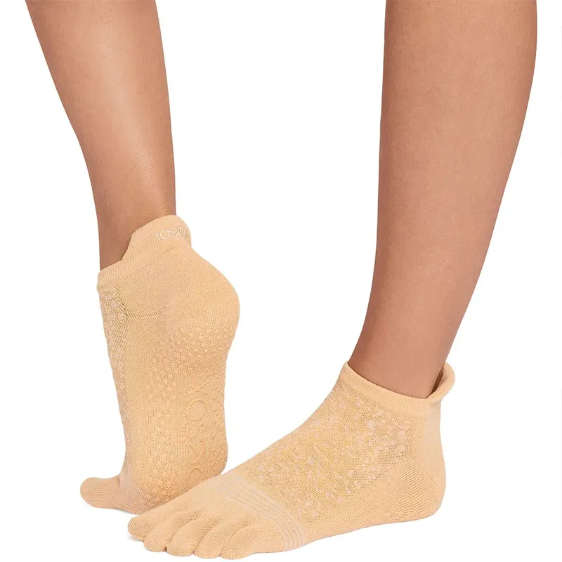 Chaussettes Full Toe Low Rise Tec Pilates Grip Golden EU 39-42 1/2