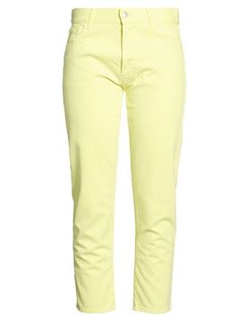 Pantalones Mujer Amarillo 28 Mujer