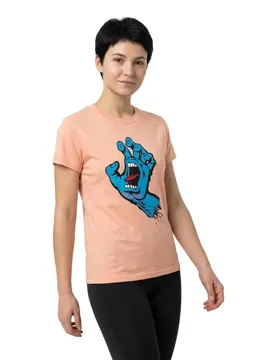 T-shirt à Manches Courtes Screaming Hand Chalk Pink S