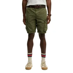 Pantaloni Corti Cargo Parachute Light Chive Green 28