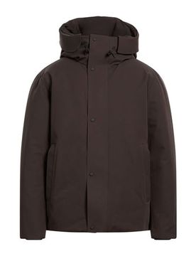 Pufferjacke & Daunenjacke Herren Schokobraun XL Herren