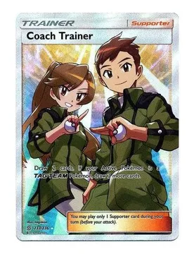 Pokemon SM Unified Minds 233/236 Coach Trainer (Full Art) - Pokémon - FashionsVida