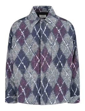 Bonsai Giacca Camicia A Rombi