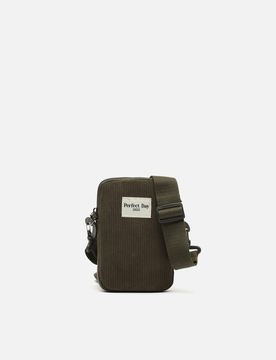 Leonci mini sac bandoulière pour téléphone portable en tissu velours ED