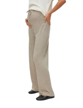Pantaloni A Vita Alta Pammie Wide Maternity