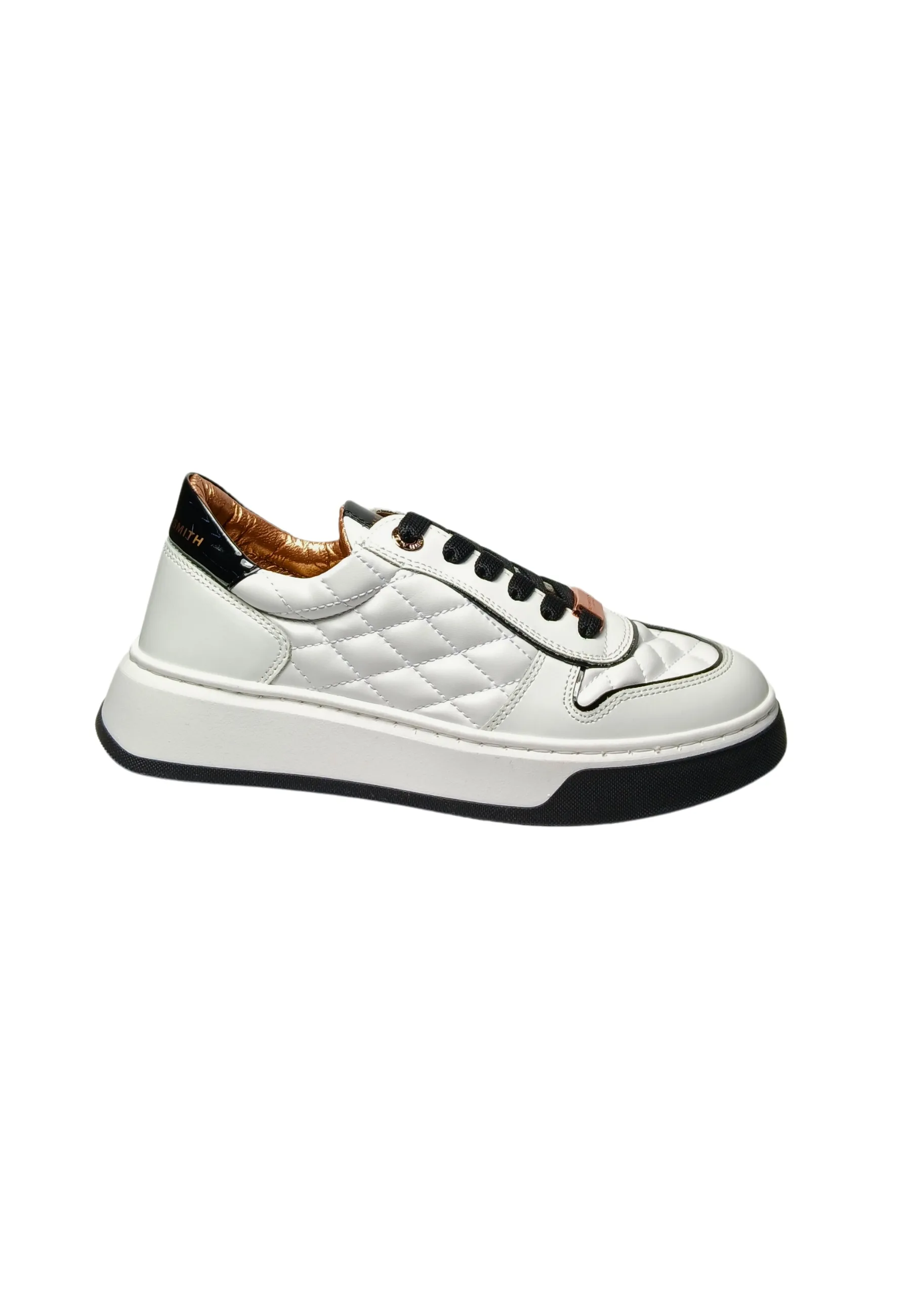Scarpe Donna Harrow Woman-White Black - Alexander Smith - FashionsVida