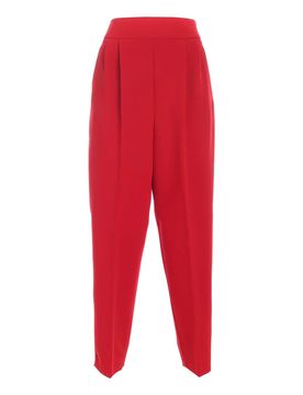 Vivetta Pantaloni rossi con pinces