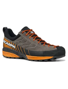 Chaussures d'approche - Mescalito Titanium Mango - Taille 44.5 - Gris - Scarpa - FashionsVida
