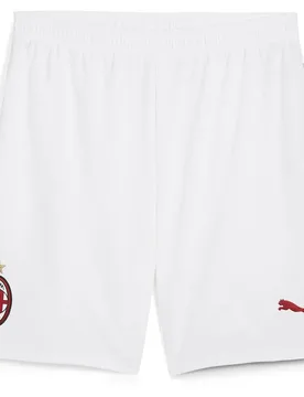 Short Ac Milan 24/25 White / For All Time Red XS - Puma - FashionsVida