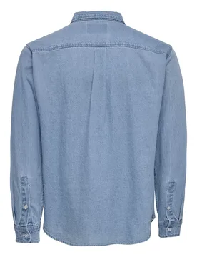 ONSORSON REGULAR YF DN SHIRT NOOS ale - M - FashionsVida