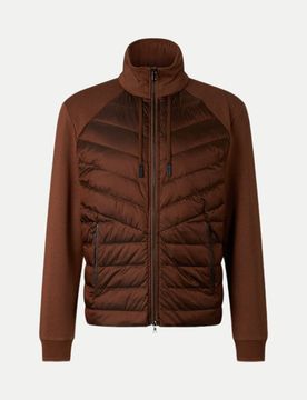 Daunen-Sweatjacke BAKER-D1 Braun M